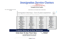 Desktop Screenshot of immigrationservicecenters.com